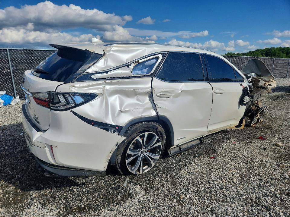 2021 Lexus Rx VIN JTJHGKFA9M2017042 COPART salvage auction — ROLLOVER, Sc - Non-Reb & Rem Salvage Title, sold $1,200 on 2026-07-22 (photo 3)