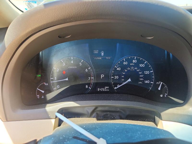 2015 Lexus VIN 2T2BK1BA9FC310818 COPART salvage auction — FRONT END, In - Cert Of Title-Salvage Title, sold $500 on 2026-07-09 (photo 9)