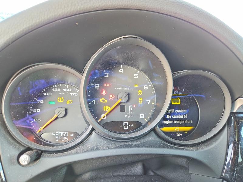 2021 Porsche Macan VIN WP1AA2A53MLB15105 COPART salvage auction — FRONT END, Tx - Salvage Vehicle Title, sold $825 on 2026-07-09 (photo 9)