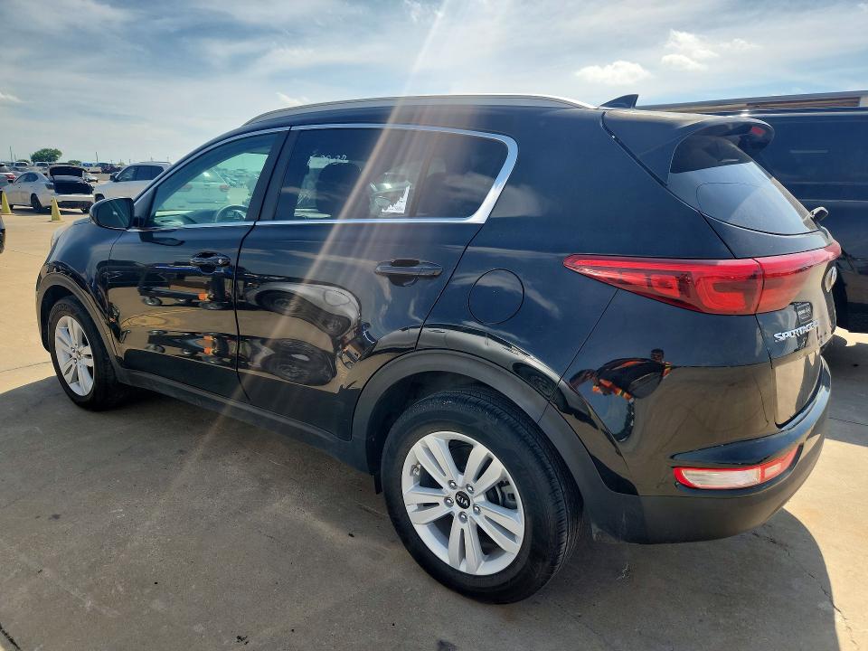 2017 Kia Sportage VIN KNDPM3AC8H7237691 COPART salvage auction — MECHANICAL, OK - CERTIFICATE OF TITLE, sold $3,250 on 2026-07-02 (photo 2)