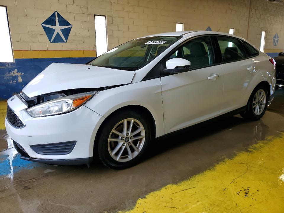 2017 Ford Focus VIN 1FADP3F27HL267482 COPART salvage auction — FRONT END, In - Certificate Of Title, sold $125 on 2026-07-09 (photo 1)