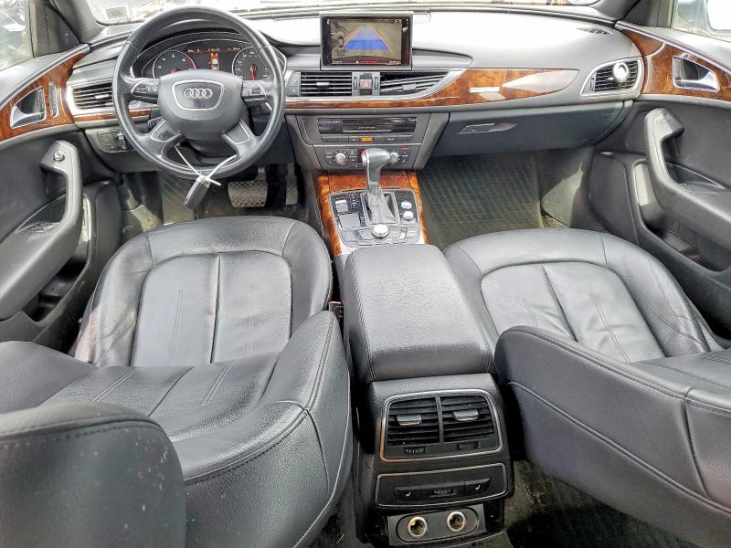 2014 Audi A6 VIN WAUGFAFC0EN066172 COPART salvage auction — FRONT END, NY - MV-907A SALVAGE CERTIFICATE, sold $2,050 on 2026-07-06 (photo 8)