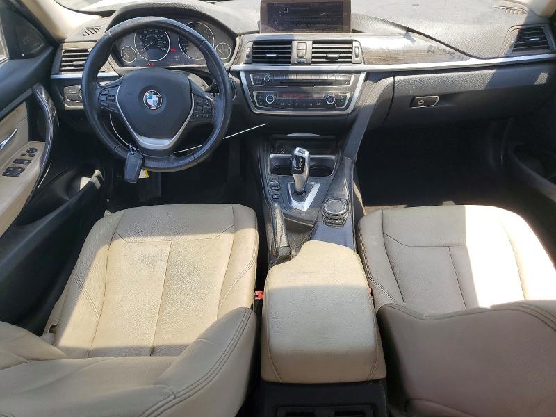 2015 BMW 3 series VIN WBA3C1C54FP854195 COPART salvage auction — FRONT END, CA - SALVAGE CERTIFICATE, sold $775 on 2026-07-08 (photo 8)