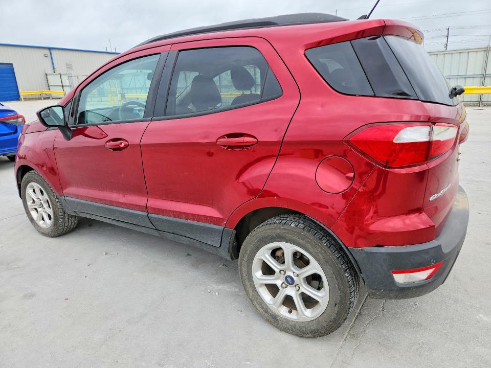 2019 Ford Ecosport VIN MAJ3S2GE1KC268874 COPART salvage auction — REAR END, Tx - Certificate Of Title, sold $2,550 on 2026-07-31 (photo 2)