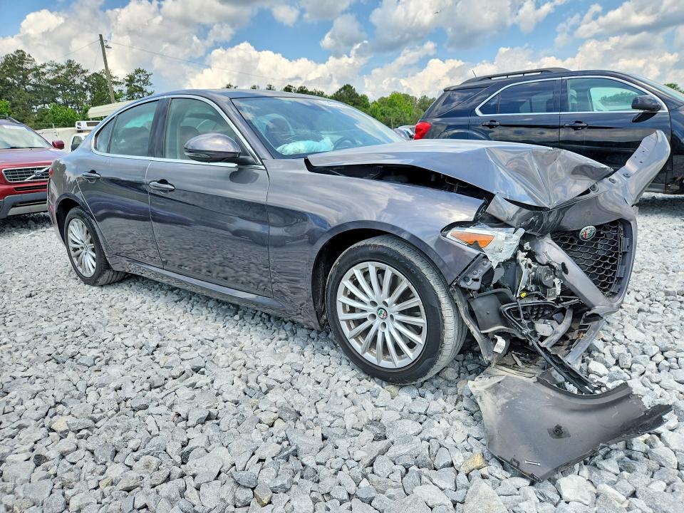 2021 Alfa romeo VIN ZARFANAN0M7644910 COPART salvage auction — FRONT END, Ga - Certificate Of Title, sold $1,800 on 2026-07-14 (photo 4)