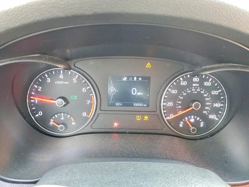 2018 Kia Optima VIN 5XXGT4L39JG201222 COPART salvage auction — SIDE, Tx - Salvage Vehicle Title, sold $150 on 2026-07-21 (photo 9)