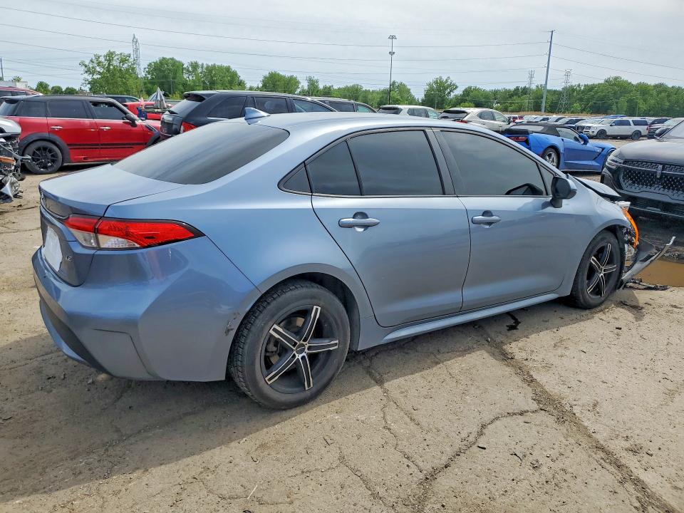 2020 Toyota VIN JTDEPRAE2LJ098740 COPART salvage auction — FRONT END, MI - CERTIFICATE OF TITLE, sold $4,000 on 2026-07-02 (photo 3)