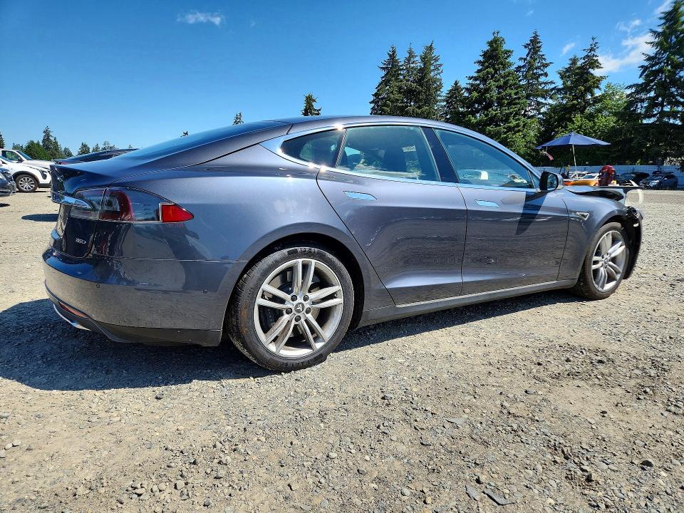 2015 Tesla Model s VIN 5YJSA1H20FFP70307 COPART salvage auction — FRONT END, Wa - Bill Of Sale, sold $2,100 on 2026-07-24 (photo 3)