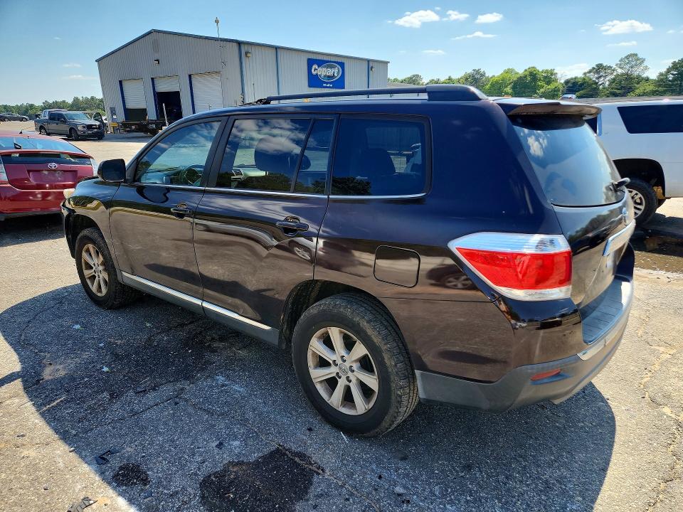 2013 Toyota VIN 5TDZK3EH2DS104588 COPART salvage auction — FRONT END, Al - Cert Of Title-Salvage Title, sold $2,900 on 2026-07-13 (photo 2)