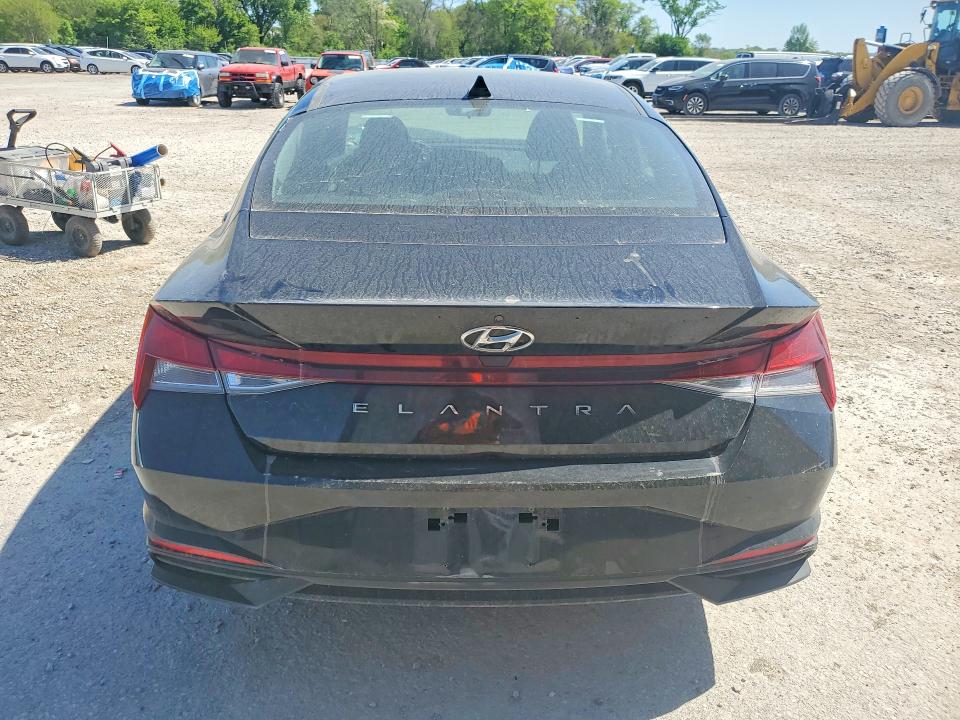 2021 Hyundai Elantra VIN KMHLL4AG2MU173584 COPART salvage auction — FRONT END, Ia - Cert Of Title-Salvage Title, sold $2,600 on 2026-07-17 (photo 6)