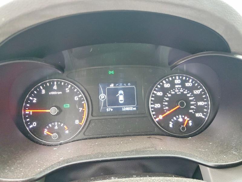 2016 Kia VIN 5XXGU4L39GG013970 COPART salvage auction — FRONT END, Ca - Salvage Certificate, sold $550 on 2026-07-24 (photo 9)