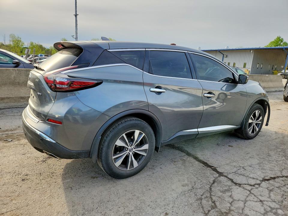 2020 Nissan Murano VIN 5N1AZ2AS4LN162951 COPART salvage auction — FRONT END, Ny - Mv-907A Salvage Certificate, sold $3,650 on 2026-07-09 (photo 3)