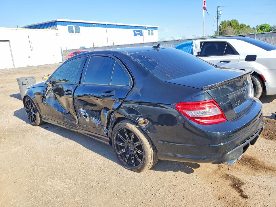 2008 Mercedes-benz C class VIN WDDGF81X18F191062 COPART salvage auction — SIDE, On - Permit Salvage, sold $500 on 2026-07-23 (photo 2)