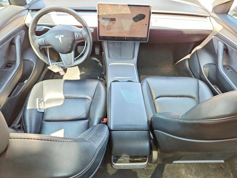 2022 Tesla Model 3 VIN 5YJ3E1EA3NF304650 COPART salvage auction — REAR END, Il - Salvage Certificate, sold $4,000 on 2026-07-06 (photo 8)