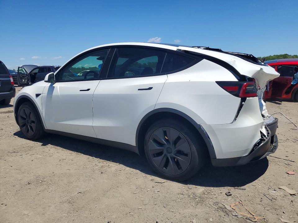 2024 Tesla Model y VIN 7SAYGAEE6RF167456 COPART salvage auction — REAR END, VA - CERT OF TITLE - SALVAGE, sold $9,900 on 2026-07-08 (photo 2)