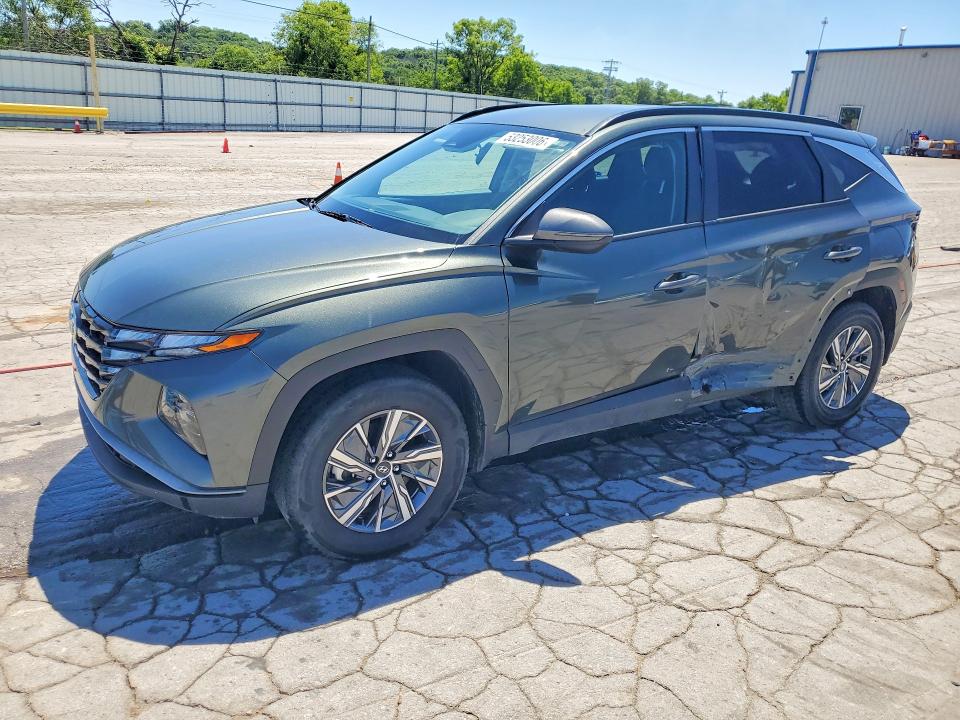 2023 Hyundai Tucson VIN KM8JBCA16PU127292 COPART salvage auction — SIDE, Tn - Salvage Certificate, sold $11,300 on 2026-07-27 (photo 1)