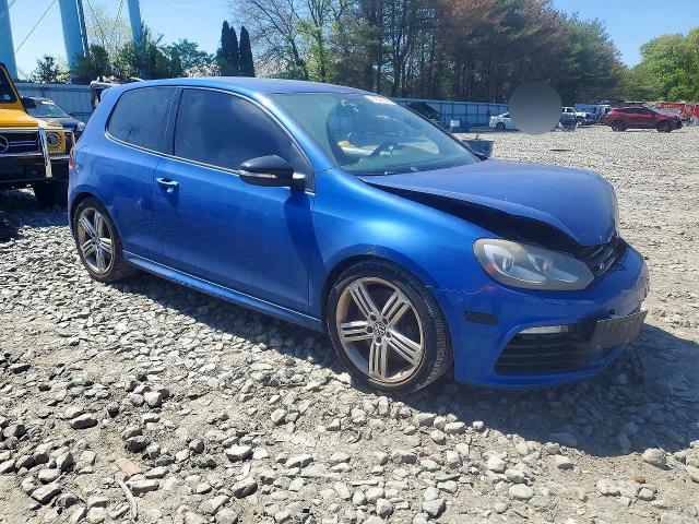 2012 Volkswagen Golf r VIN WVWRF7AJ3CW315379 COPART salvage auction — FRONT END, Nj - Cert Of Title-Salvage, sold $2,250 on 2026-07-13 (photo 4)