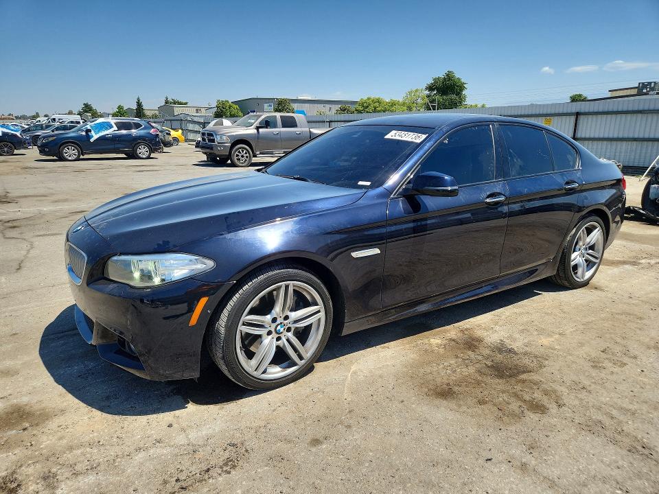 2016 BMW 5er VIN WBAKP9C55GD981278 COPART salvage auction — SIDE, Ca - Salvage Certificate, sold $5,200 on 2026-07-17 (photo 1)