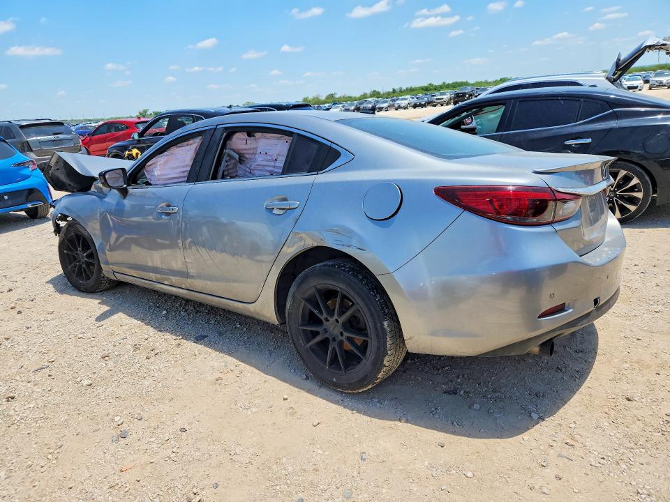 2016 Mazda 6 VIN JM1GJ1W55G1467603 COPART salvage auction — FRONT END, Tx - Nonrepairable Title, sold $50 on 2026-07-16 (photo 2)