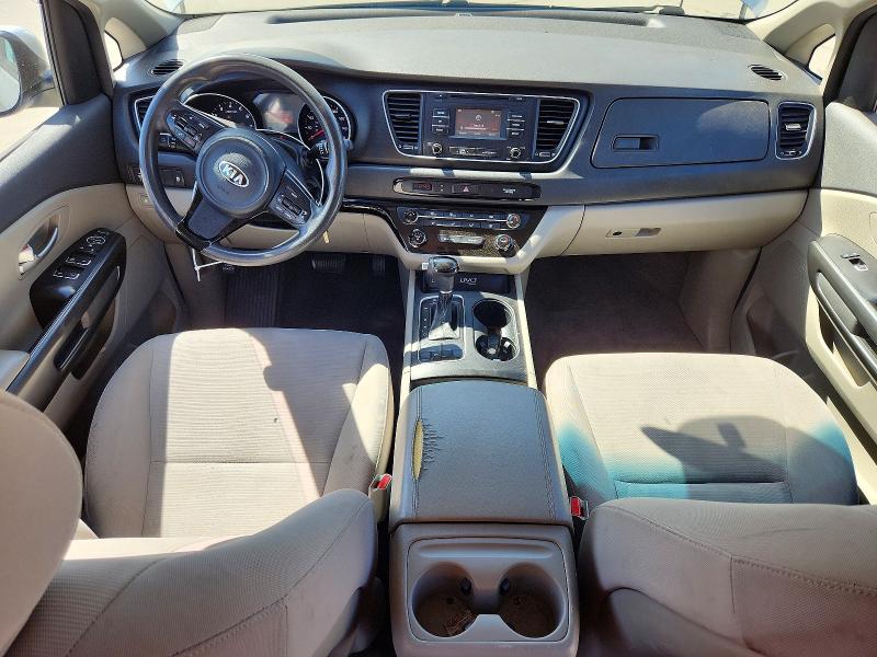2015 Kia SEDONA VIN KNDMB5C18F6062622 COPART salvage auction — MECHANICAL, Mt - Dis/Dlr/Exp Only Clean Title, sold $675 on 2026-07-20 (photo 8)