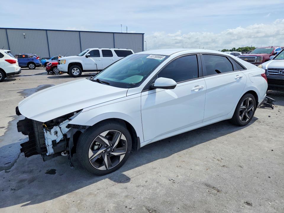 2023 Hyundai Elantra VIN 5NPLS4AG5PH097297 COPART salvage auction — FRONT END, Fl - Cert Of Title Slvg Rebuildable, sold $7,700 on 2026-07-08 (photo 1)