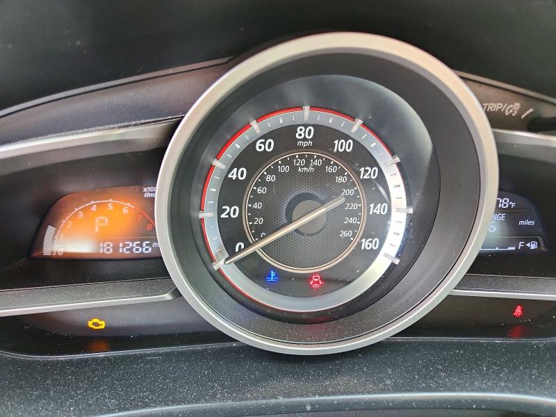 2015 Mazda VIN 3MZBM1U7XFM169844 COPART salvage auction — FRONT END, Ms - Cert Of Title - Hail Salvage, sold $375 on 2026-07-22 (photo 9)