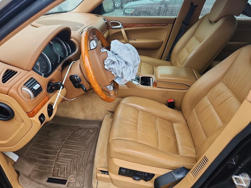 2006 Porsche Cayenne VIN WP1AC29PX6LA91551 COPART salvage auction — FRONT END, Co - Public - Salvage Title, sold $450 on 2026-07-09 (photo 7)