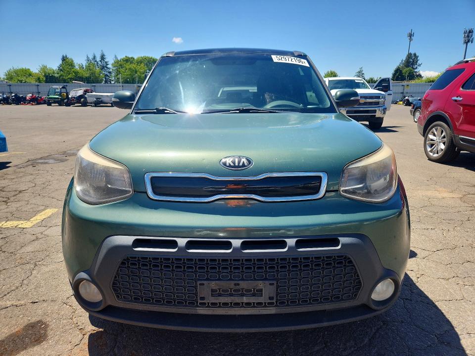 2014 Kia Soul VIN KNDJP3A52E7051834 COPART salvage auction — MECHANICAL, Or - Lien Papers Salvage, sold $375 on 2026-07-27 (photo 5)