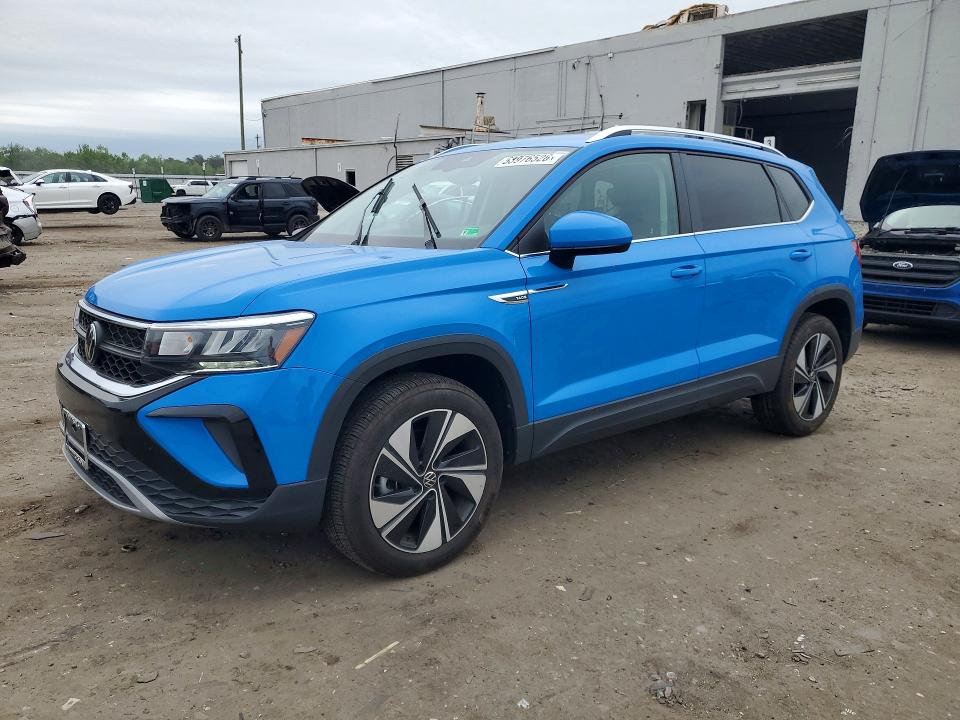 2024 Volkswagen Taos VIN 3VVUX7B24RM030456 COPART salvage auction — FRONT END, Va - Cert Of Title - Salvage, sold $8,600 on 2026-07-15 (photo 1)