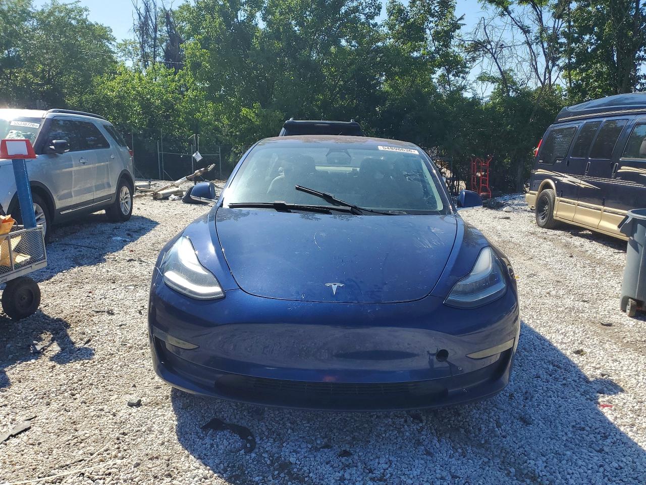 2018 Tesla Model 3 VIN 5YJ3E1EA6JF017006 COPART salvage auction — Side, MD - CERTIFICATE OF TITLE (P), sold $5,900 on 2026-07-03 (photo 5)