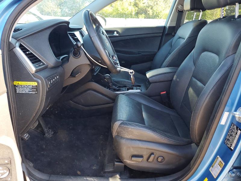 2017 Hyundai Tucson VIN KM8J3CA20HU577351 COPART salvage auction — FRONT END, Il - Salvage Certificate, sold $3,000 on 2026-07-28 (photo 7)