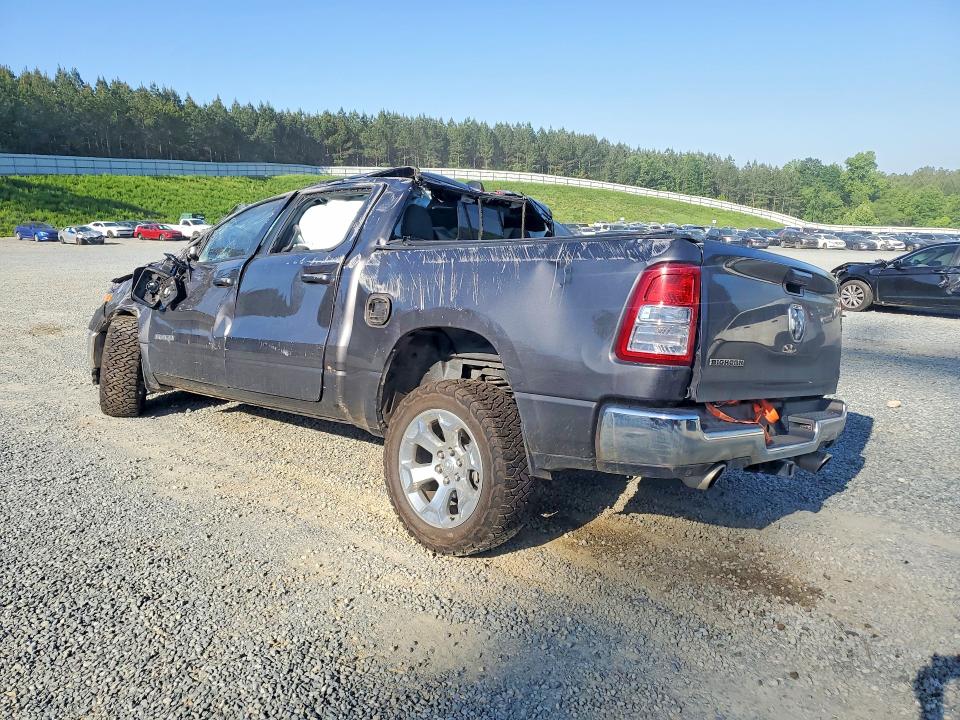 2022 Ram 1500 VIN 1C6RREFT6NN125467 COPART salvage auction — ROLLOVER, Nc - Salvage Certificate Of Title, sold $175 on 2026-07-30 (photo 2)
