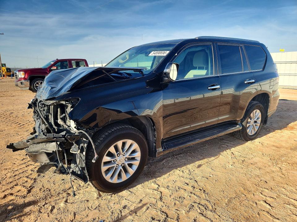 2022 Lexus Gx VIN JTJAM7BX1N5327848 COPART salvage auction — FRONT END, Tx - Salvage Vehicle Title, sold $1,100 on 2026-07-29 (photo 1)