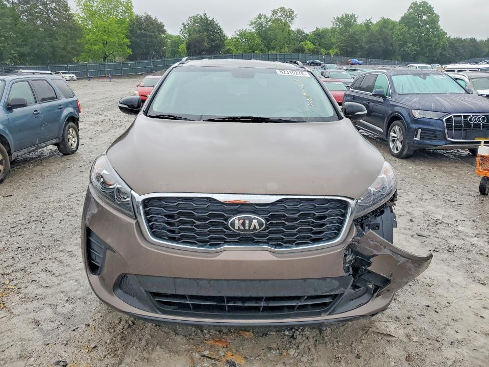 2019 Kia VIN 5XYPGDA51KG587530 COPART salvage auction — FRONT END, Tn - Salvage Certificate, sold $3,450 on 2026-07-28 (photo 5)