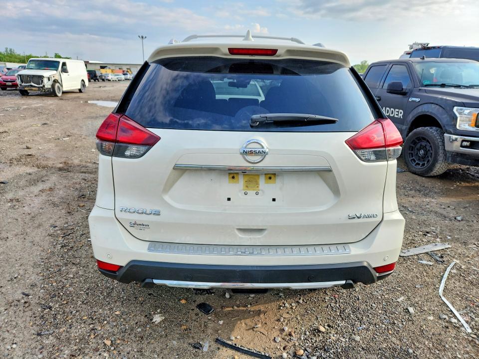 2020 Nissan Rogue VIN JN8AT2MV4LW140667 COPART salvage auction — FRONT END, In - Cert Of Title-Salvage Title, sold $3,700 on 2026-07-07 (photo 6)