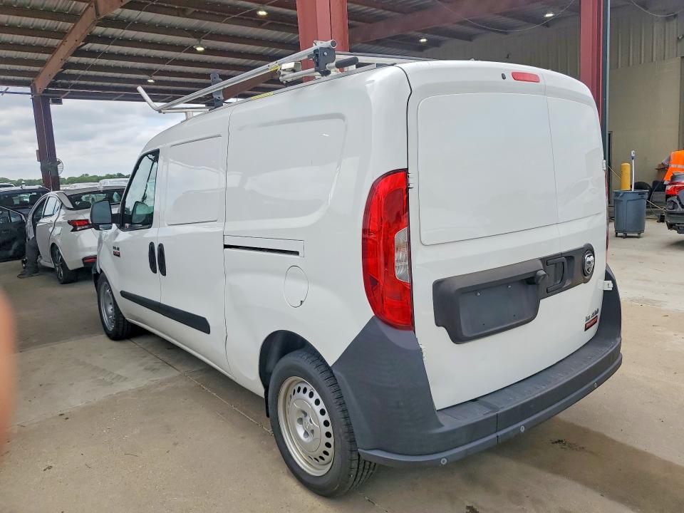 2021 Ram Promaster city VIN ZFBHRFAB4M6T89727 COPART salvage auction — FRONT END, CO - CERTIFICATE OF TITLE, sold $2,000 on 2026-07-21 (photo 2)