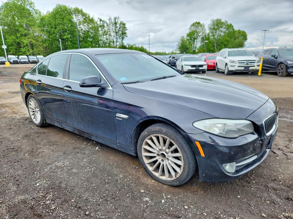 2012 BMW 5er VIN WBAFU7C58CDU63285 COPART salvage auction — MECHANICAL, Ma - Cert Of Title-Salvage, sold $925 on 2026-07-09 (photo 4)