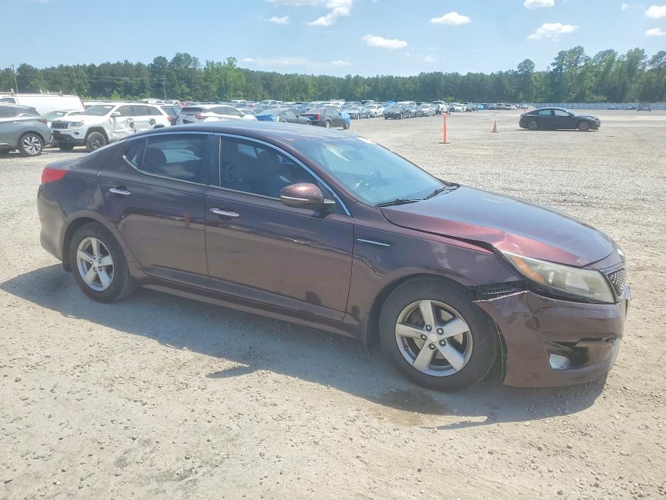 2014 Kia VIN 5XXGM4A70EG287545 COPART salvage auction — FRONT END, Nc - Salvage Certificate Of Title, sold $825 on 2026-07-13 (photo 4)