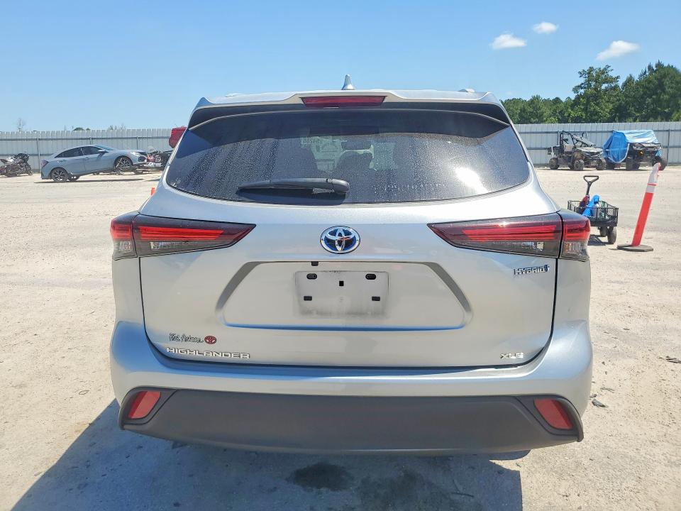 2024 Toyota Highlander VIN 5TDKARAH0RS530607 COPART salvage auction — SIDE, Sc - Cert Of Title-Salvage, sold $16,800 on 2026-07-13 (photo 6)