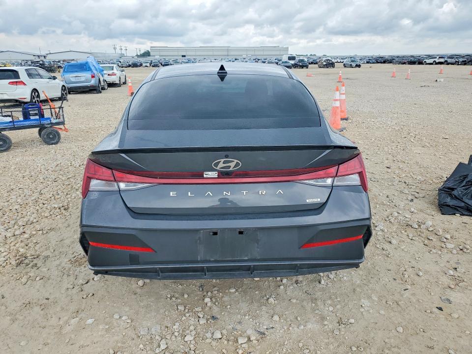 2025 Hyundai Elantra VIN KMHLM4DJ0SU153125 COPART salvage auction — FRONT END, Tx - Salvage Vehicle Title, sold $5,500 on 2026-07-16 (photo 6)