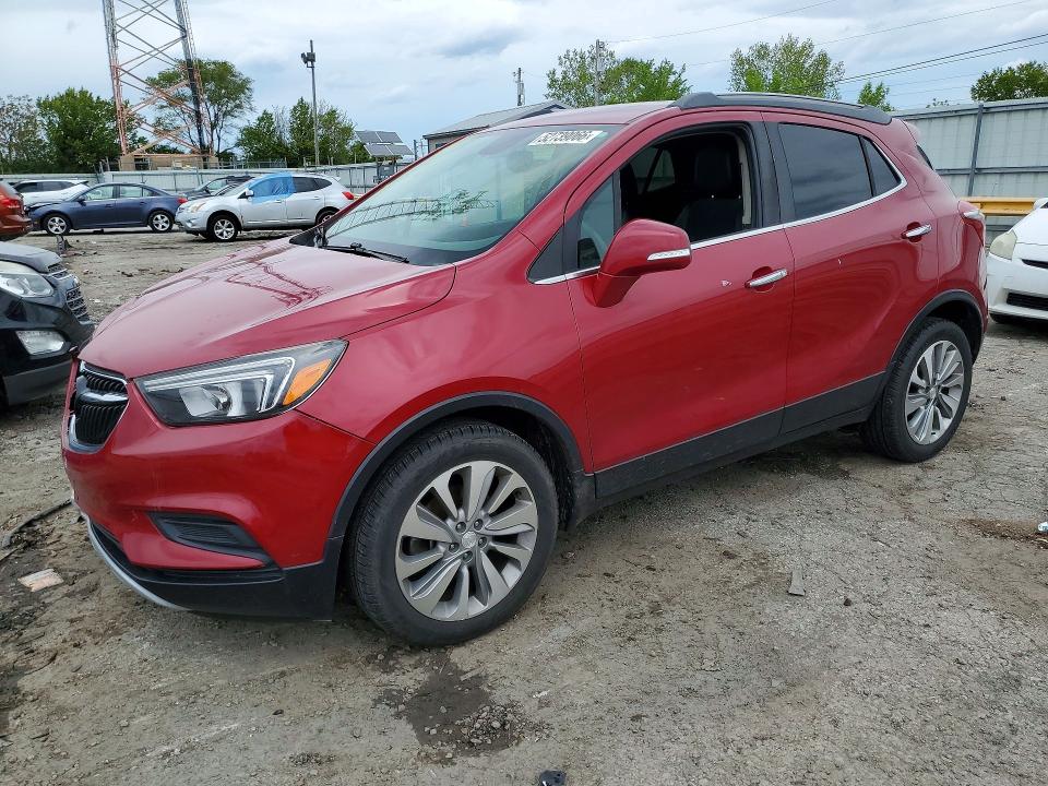2017 Buick . VIN KL4CJASB3HB126670 COPART salvage auction — FRONT END, In - Cert Of Title-Salvage Title, sold $1,250 on 2026-07-06 (photo 1)