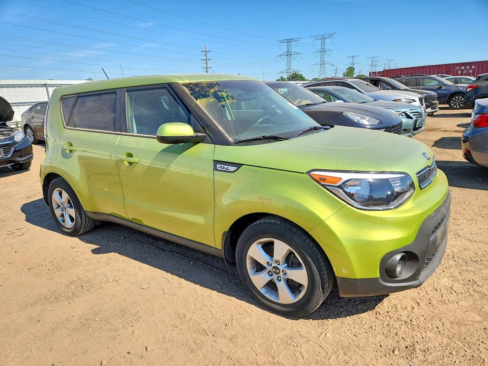 2018 Kia Soul VIN KNDJN2A2XJ7889609 COPART salvage auction — REAR END, Il - Salvage Certificate, sold $1,400 on 2026-07-21 (photo 4)