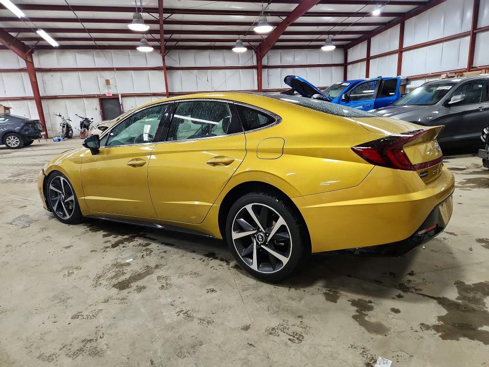 2021 Hyundai Sonata VIN 5NPEJ4J24MH113341 COPART salvage auction — FRONT END, MD - CERT OF SALVAGE > 75% DAMAGE, sold $2,350 on 2026-07-28 (photo 2)