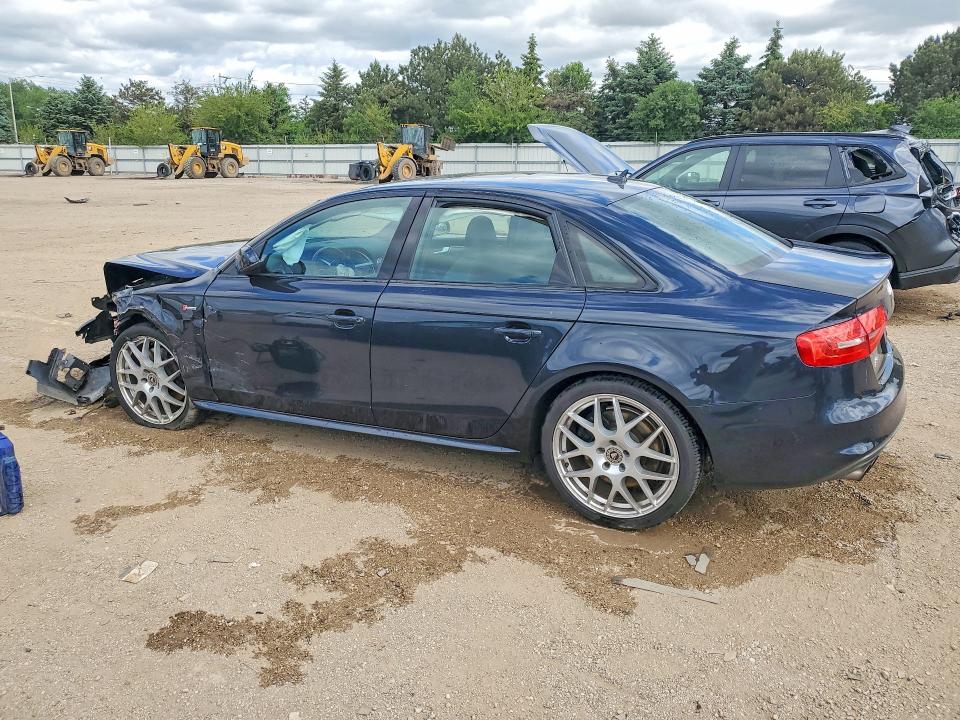 2016 Audi VIN WAUBGAFL1GA002854 COPART salvage auction — FRONT END, Il - Salvage Certificate, sold $800 on 2026-07-28 (photo 2)