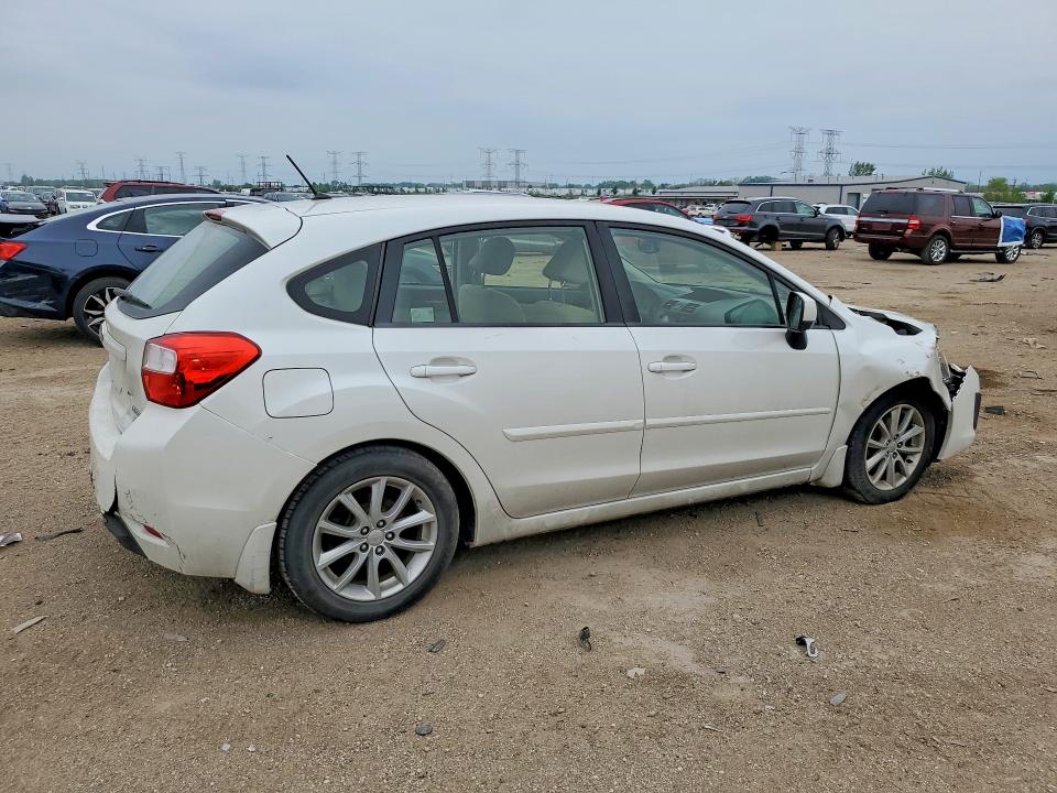 2013 Subaru Impreza VIN JF1GPAC6XDH821023 COPART salvage auction — FRONT END, Il - Salvage Certificate, sold $1,650 on 2026-07-21 (photo 3)