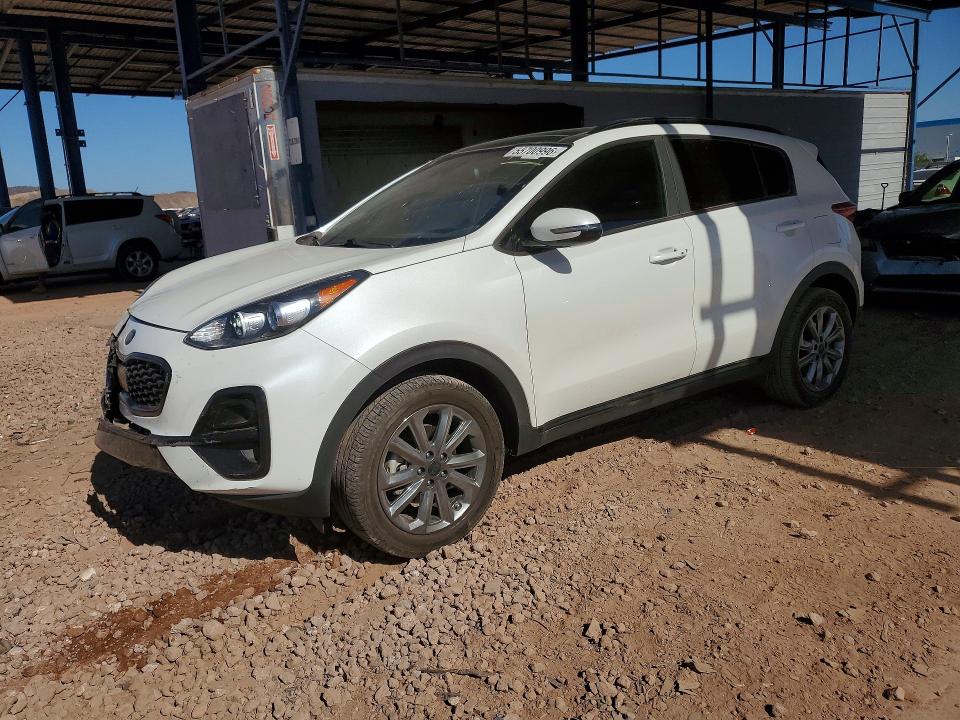 2022 Kia Sportage VIN KNDP6CAC9N7997165 COPART salvage auction — FRONT END, Az - Cert Of Title - Salvage, sold $5,400 on 2026-07-16 (photo 1)
