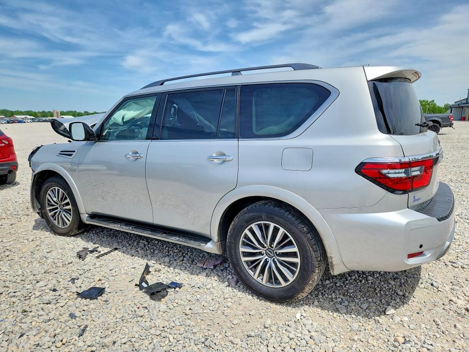 2022 Nissan Armada VIN JN8AY2BB5N9814255 COPART salvage auction — FRONT END, Mi - Scrap Certificate Of Title, sold $10,500 on 2026-07-04 (photo 2)
