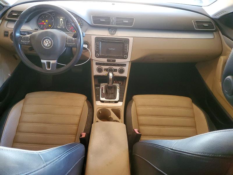 2013 Volkswagen Cc VIN WVWBP7AN6DE565773 COPART salvage auction — FRONT END, Az - Certificate Of Title, sold $675 on 2026-07-13 (photo 8)