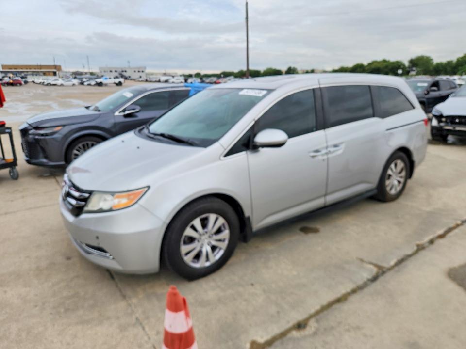 2015 Honda Odyssey VIN 5FNRL5H66FB065093 COPART salvage auction — NORMAL WEAR, Ar - Certificate Of Title (P), sold $2,850 on 2026-07-09 (photo 1)