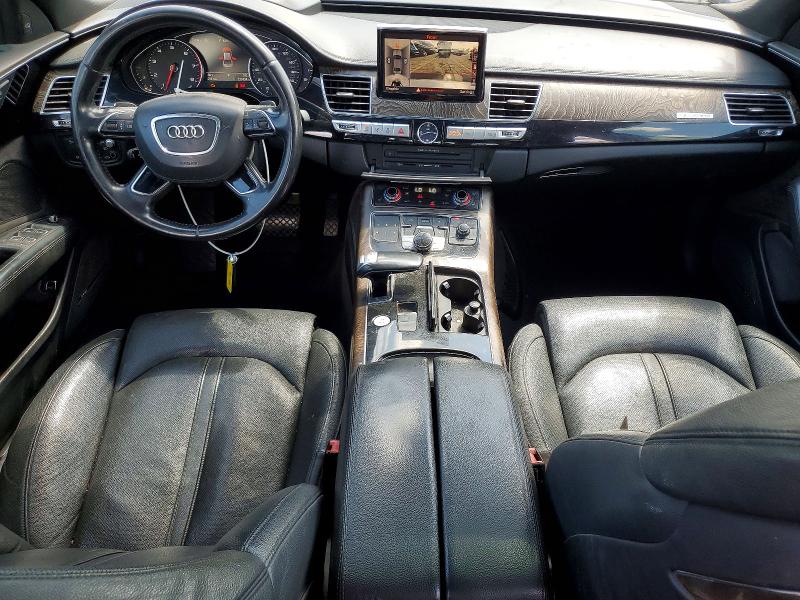 2016 Audi A8 VIN WAU34AFD6GN010477 COPART salvage auction — NORMAL WEAR, Ca - Dis/Dlr/Exp Only Clean Title, sold $5,000 on 2026-07-09 (photo 8)